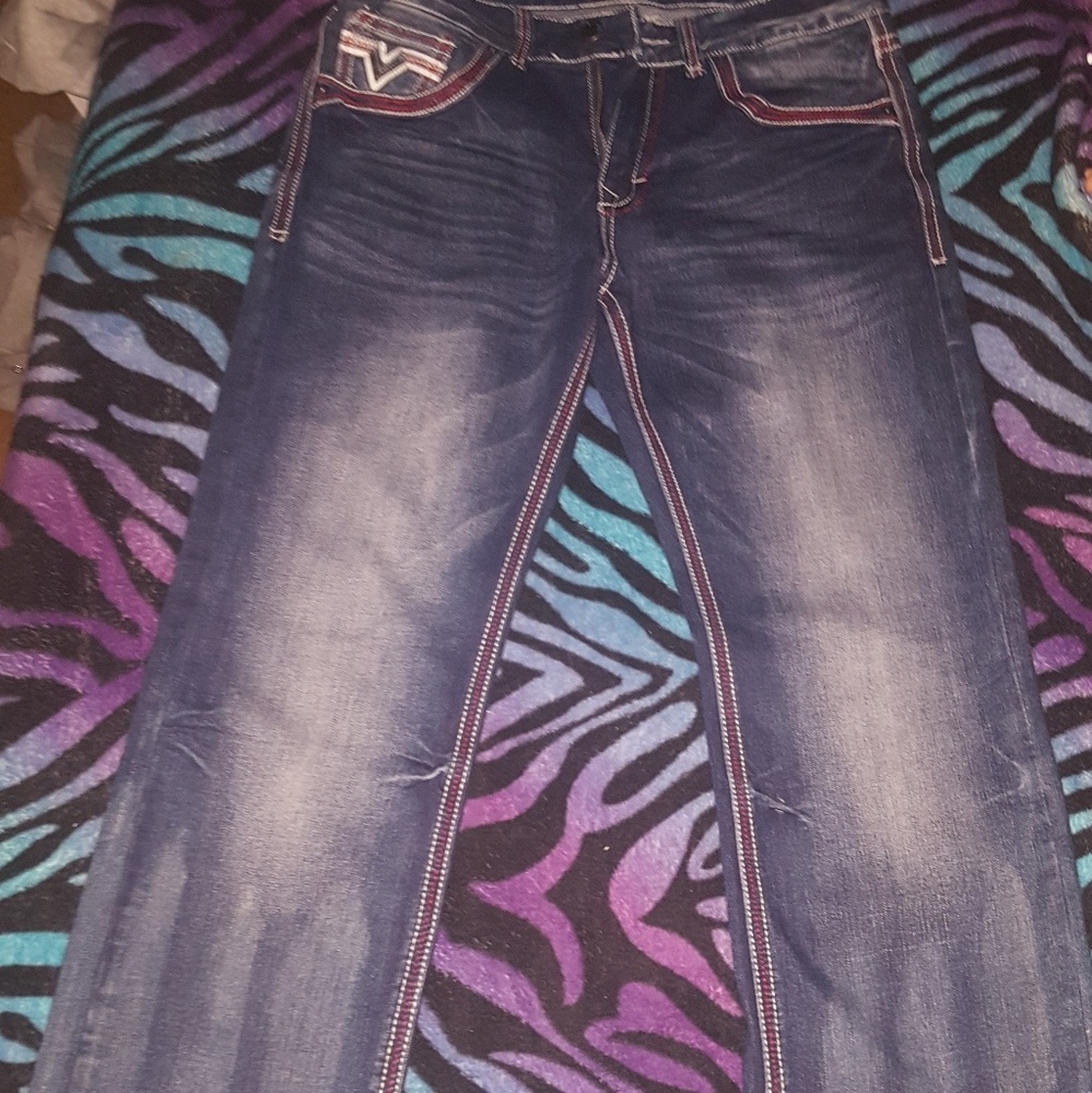 Black jeans Boot Flex size 30x32 - Picture 2 of 4